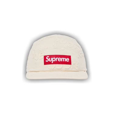 帽子 Supreme Lasered Denim Camp Cap white Supreme Lasered Denim Camp Cap (FW24) - $58
