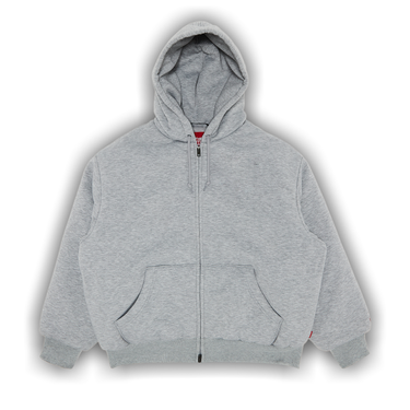 トップス Supreme Hooded Zip Up Thermal grey Supreme Hooded Zip Up Thermal (SS25) - $138