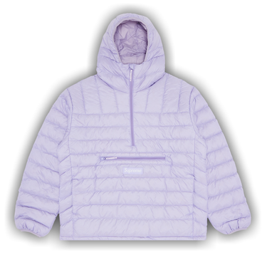 Buy Supreme Micro Down Half Zip Hooded Pullover 'Lilac