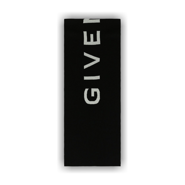 【関税＆送料込み】Givenchy Double Face Scarf Accessories Givenchy Monogram Double Face Wool Cashmere Scarf in Brown