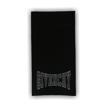 Buy Givenchy Logo Stars Scarf 'Black/Grey' - GV4518 J5295 2