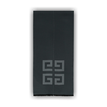 Buy Givenchy Split Logo Scarf 'Grey' - GV4518 J5403 3 | GOAT