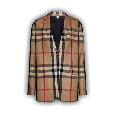 Buy Burberry Check Tailored Jacket 'Archive Beige' - 8063241 | GOAT Buy Burberry Check Tailored Jacket 'Archive Beige' - 8063241 | GOAT