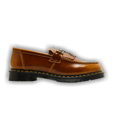 【美品】Dr. Martens Adrian Bone Snaffle Dr. Martens Adrian Bone Snaffle Analine Loafer Mustard Brown Men's