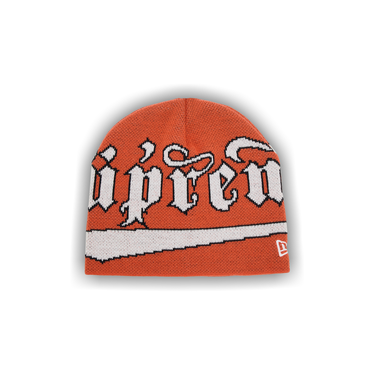 帽子 Supreme New Era Accent Beanie Cardinal Supreme x New Era Accent Skullcap Beanie - Cardinal Red