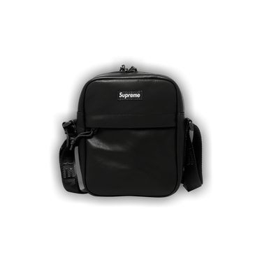 Buy Supreme Leather Shoulder Bag 'Black' - FW24B44 BLACK | GOAT