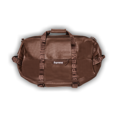 Buy Supreme Leather Duffle Bag 'Brown' - FW24B45 BROWN | GOAT CA