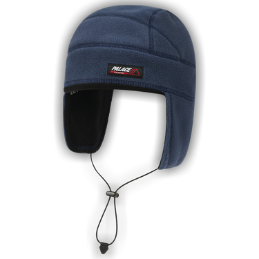 Buy Palace Polartec Earflap Tech Beanie 'Navy' - P27BN045 | GOAT