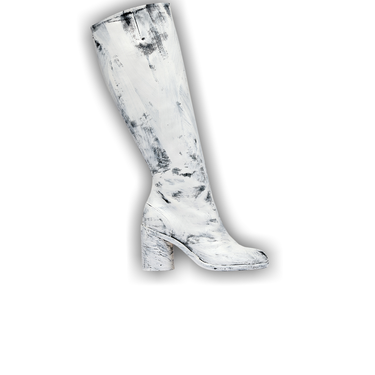 Buy Maison Margiela Wmns Tabi Knee-High Boot 'Painted