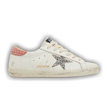 Buy Golden Goose Wmns Superstar 'White Silver Pink