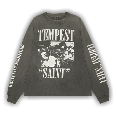 【嵐のような存在感放つ☆彡】Saint Mxxxxxx LS TEE/TEMPEST Buy SAINT Mxxxxxx Tempest Long-Sleeve Tee 'Black' - SM YS1