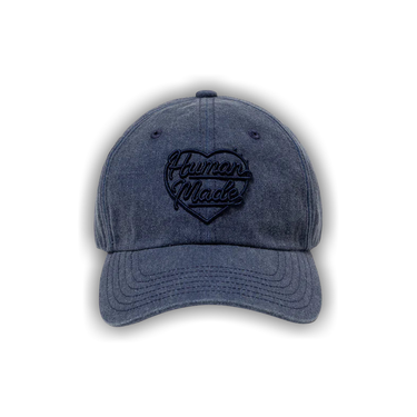 Buy Human Made 6 Panel Twill Cap #1 'Navy' - HM28GD027 NAVY