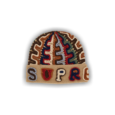 Yarn Appliqué Beanie - fall winter 2024 - Supreme