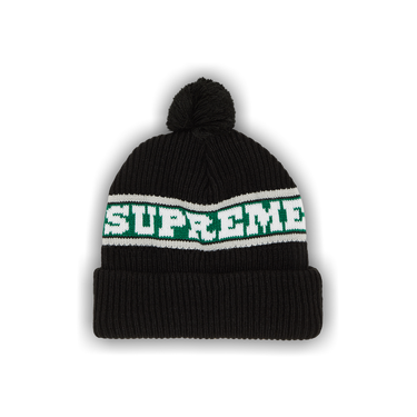 Buy Supreme Big Stripe Beanie 'Black' - FW24BN40 BLACK | GOAT UK