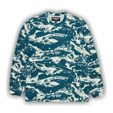 Size xl Supreme x HYSTERIC GLAMOUR Cars Thermal 'Teal'
