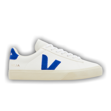 Buy Veja Campo Chromefree Lace-Up 'White Cobalt Blue' - CP0503319A