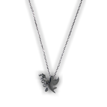 Buy GOLF WANG Angel Note Necklace 'Silver' - FW24A1046SILV