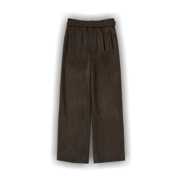 パンツ AURALEE25awBABY CAMELFLANNELTWOTUCKSLACK AURALEE Brown Baby パンツ AURALEE25awBABY CAMELFLANNELTWOTUCKSLACK AURALEE Brown Baby