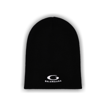 Buy Balenciaga Loop Sports Icon Beanie 'Black' - 810701