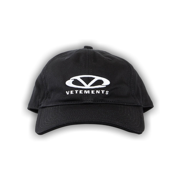 Buy Vetements Oval Logo Cap 'Black' - UA66CA100B BLAC | GOAT