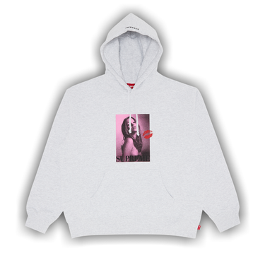 Buy Supreme Kate Moss Hooded Sweatshirt 'Ash Grey