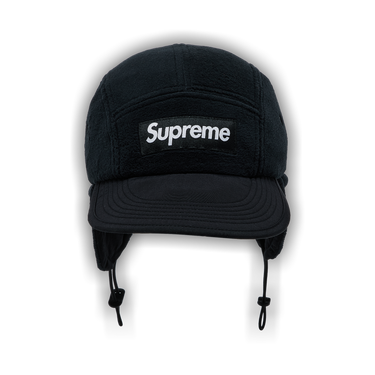Buy Supreme Polartec Earflap Camp Cap 'Black' - FW24H3 BLACK | GOAT