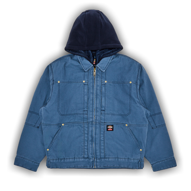 Buy Supreme x Dickies Hooded Work Jacket 'Light Blue' - FW24J89