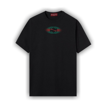 Buy Gucci Jersey T-Shirt 'Black' - 795957 XJGQ5 1152 | GOAT