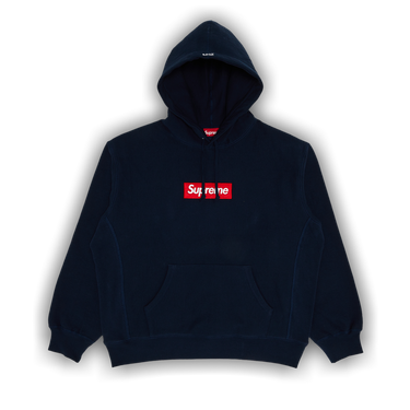 【Supreme】On God Hooded Sweatshirt★Navy★24FW★ Buy Supreme Big Logo Zip Up Hooded Sweatshirt 'Navy