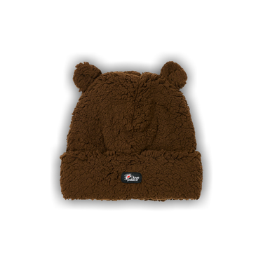 Buy Palace Love Palace Fuzzy Ears Beanie 'Brown' - P27BN052 | GOAT NL