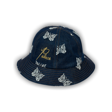 Buy Palace x Needles Denim Bucket Hat 'Indigo' - P27NDH002 | GOAT
