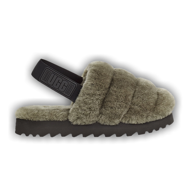 Buy UGG Wmns Super Fluff Slipper 'Burnt Olive' - 1121751 BTOL | GOAT