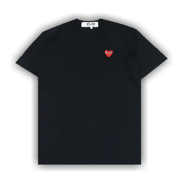 Buy Comme des Garçons PLAY Heart Emblem T-Shirt 'Black' - AX
