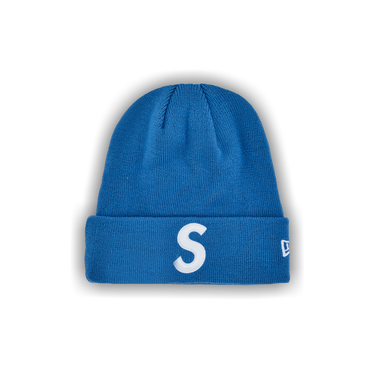 supreme New Era® S Logo Beanie Blue Buy Supreme New Era S Logo Beanie 'Blue' - FW24BN34 BLUE