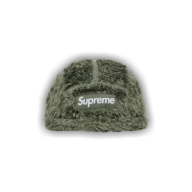 Buy Supreme Fuzzy Camp Cap 'Moss' - FW24H104 MOSS | GOAT