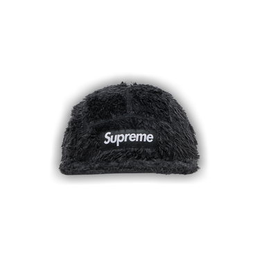 黒 Supreme fuzzy camp cap Supreme Fuzzy Camp Cap Black - 24FW | eBay