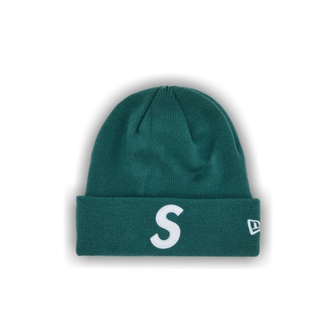supreme New Era® S Logo Beanie pine Supreme New Era S Logo Beanie (FW22) - $40