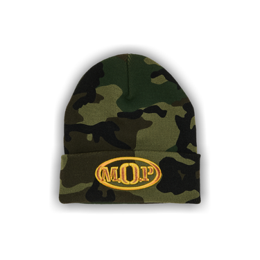 Buy Supreme M.O.P. Beanie 'Woodland Camo' - FW24BN55