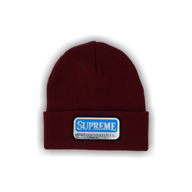 帽子 Supreme Professional Beanie Cardinal Buy Supreme New Era Football Beanie 'Cardinal' - FW25BN69 CARDINAL