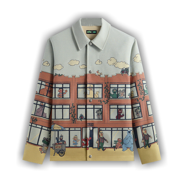 レア物　完売品　新品未使用 Kith Grayson jacquard ダウン Buy Kith x Sesame Street Lafayette St Tapestry Jacket