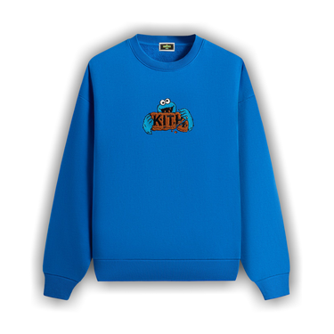 Buy Kith x Sesame Street Cookie Monster Nelson Crewneck 'Voyage