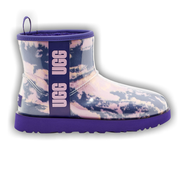 Buy UGG Wmns Classic Clear Mini 'Marble Violet Night' - 1120778