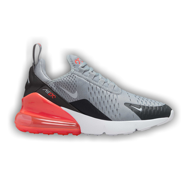 【nn】 Buy Nike Air Max 270 GS 'Wolf Grey Bright Crimson' - 943345 039 | GOAT