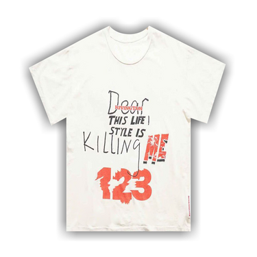 Buy RIVINGTON roi Rebis Killing Me T-Shirt 'White' - KILM SS90