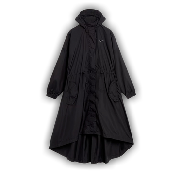 Buy Nike Sportswear Essential Trench Coat 'Black/White' - FN2843