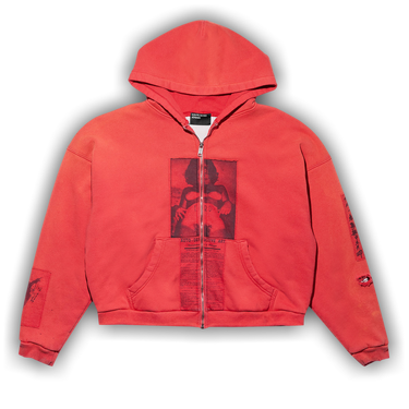 Buy Enfants Riches Déprimés Anti Proces Thermal Lined Zip Hoodie