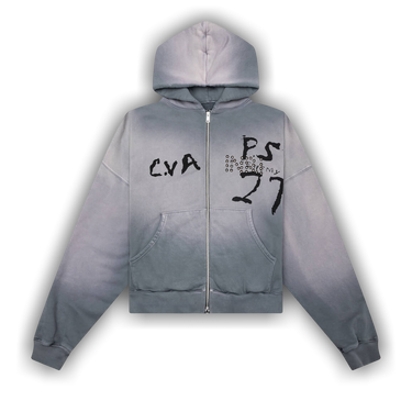 トップス 24aw rrr123 inri zip hoodie RRR123 Rivington Roi Rebis Mens Inri Zip Hoodie in Black