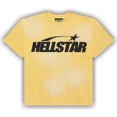 【極美品】Hellstar Classic Glitter Logo Tシャツ Hellstar Studios Glitter Logo Short Sleeve Tee Shirt Black