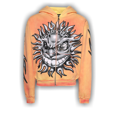 パーカー・フーディ [Hello Sunrise]Sunrise Logo Hoodie_White Melange R4981 Hello Sunrise]Sunrise Logo Hoodie_White Melange R4981