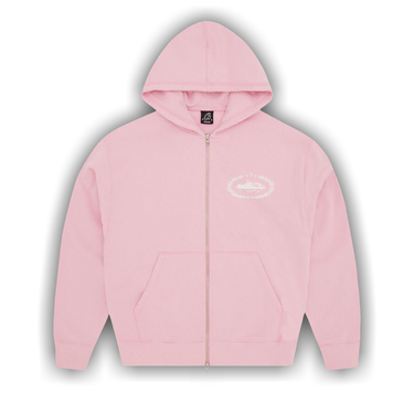 Buy Corteiz Superior Royale Zip Hoodie 'Pink' - 07892